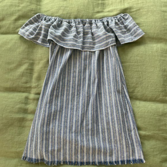 Nasty Gal Love Riche Tulum Off-the-Shoulder Dress - Picture 2 of 3